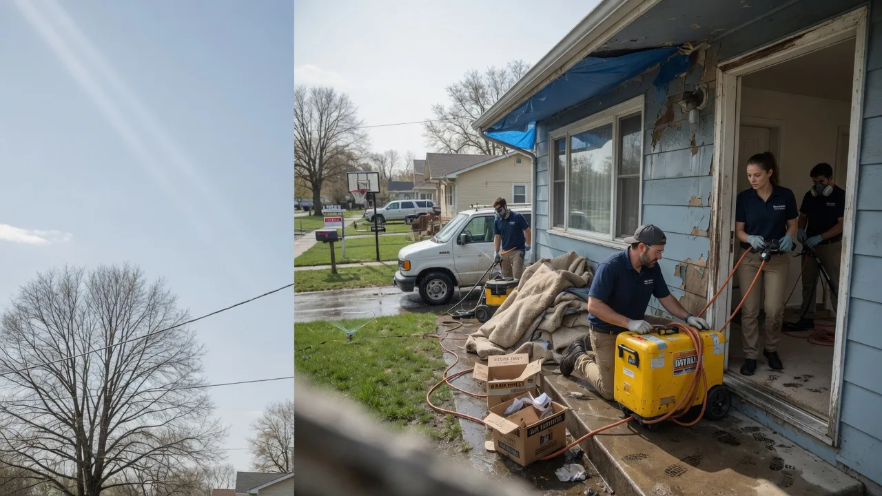 Basement Flood Cleanup in Hughesville, MD near me
